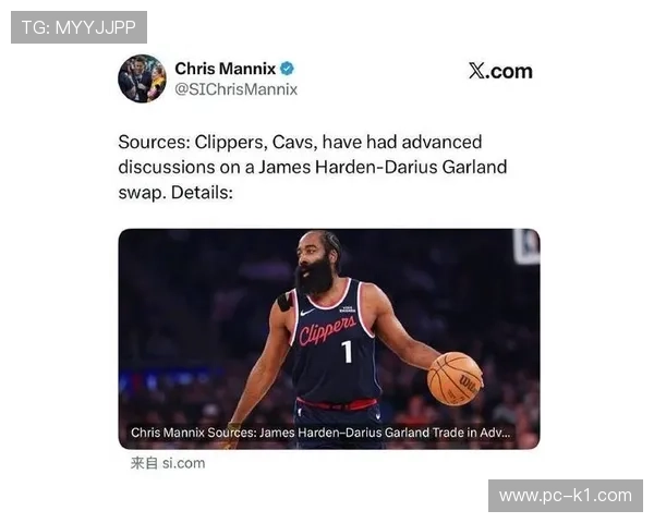 哈登加盟骑士后场均26+4三分43%，克利夫兰后场双枪正式成型